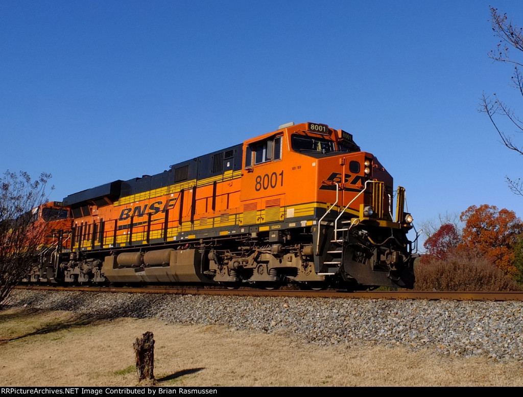 BNSF 8001 on NS